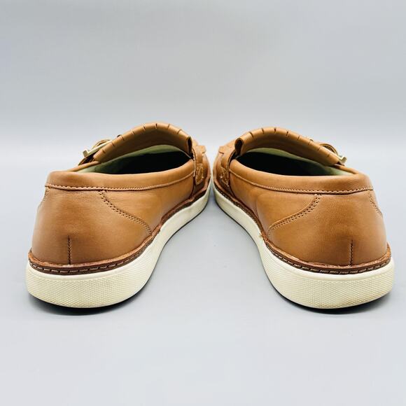 Vionic Shoes Womens 8.5 Brown Leather Loafer Buckle Fringe Cambridge Comfort - Picture 7 of 10